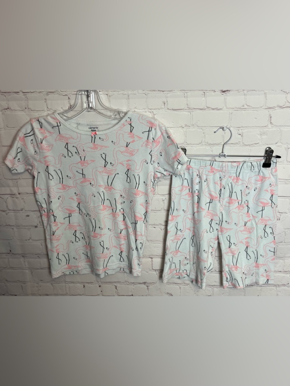 FOUR Sets of Short Sleeve with Shorts Fitted Pajamas - Picture 2 of 9